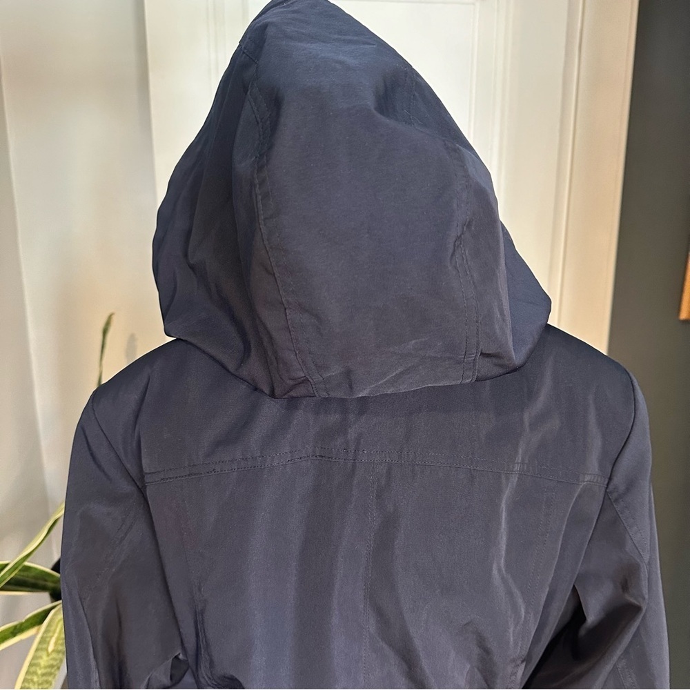 Croft and Barrow Rain Jacket, Size 1X navy - Picture 8 of 15